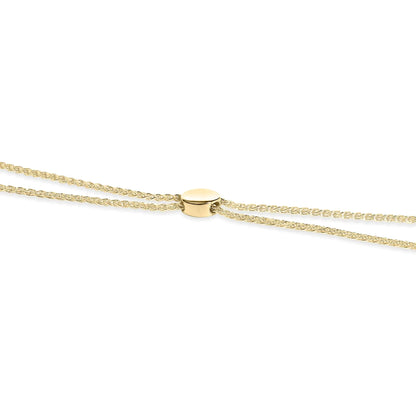 .925 Sterling Silver Diamond Accent Alternating Marquise Shape and Heart Links Bolo Bracelet (I-J Color, I3 Clarity) - Adjustable 6" to 9"