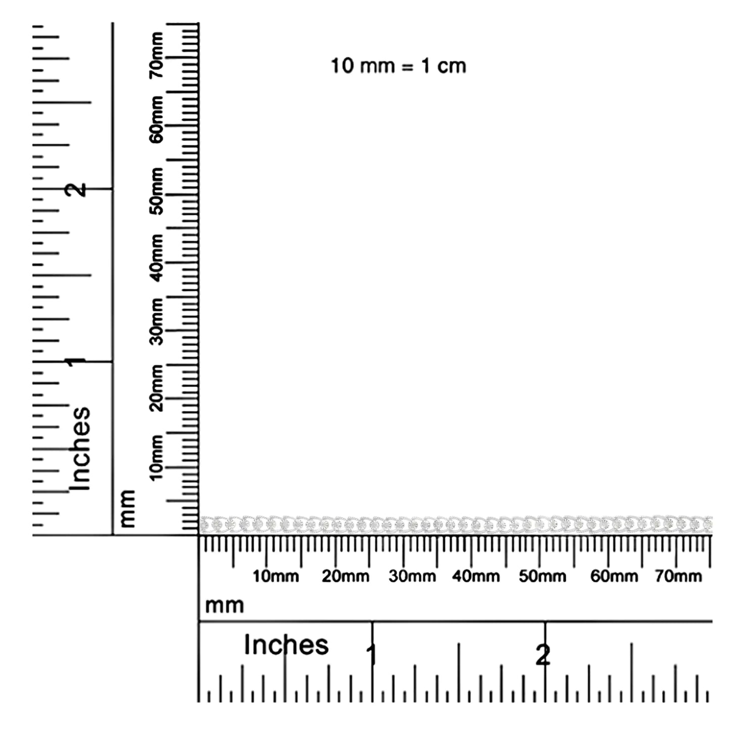 .925 Sterling Silver Diamond Miracle-Set Double Swoosh Milgrain Style Tennis Bracelet (1/2 cttw, I-J Color, I3 Clarity) - Size 7.75"